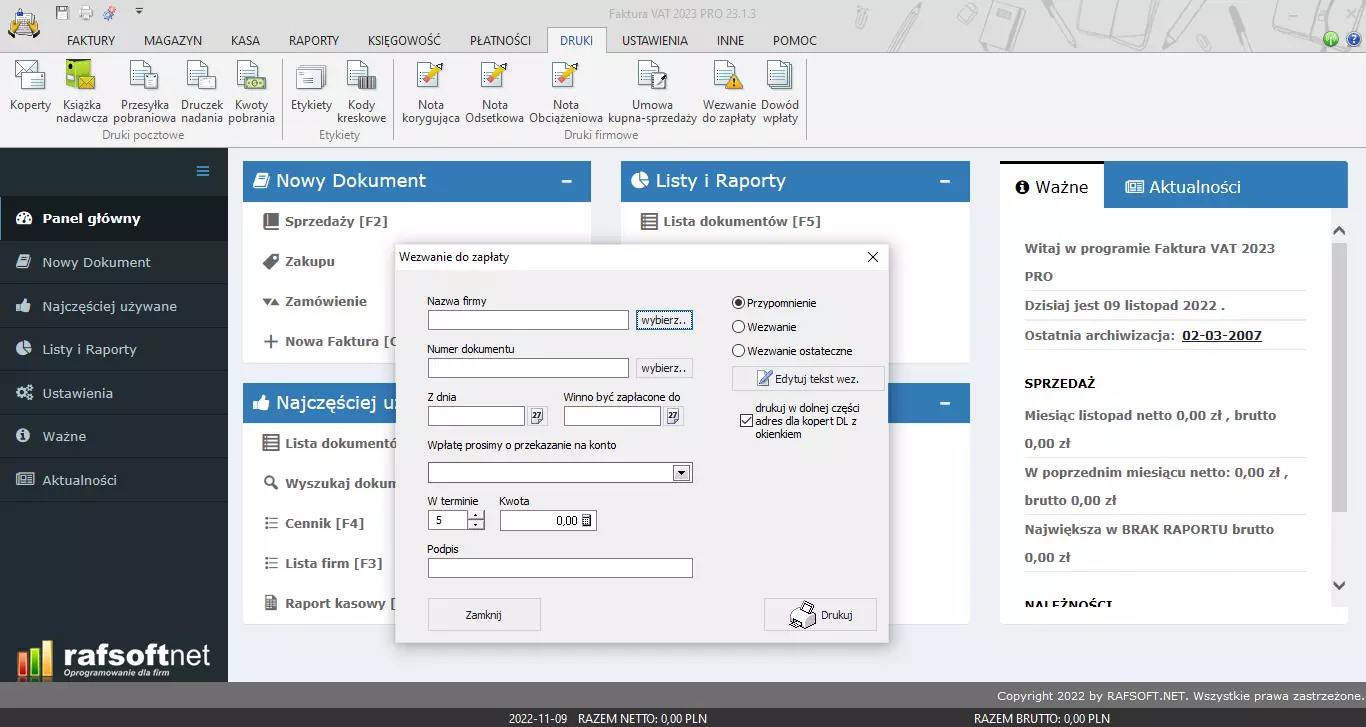 Wezwanie do zapłaty