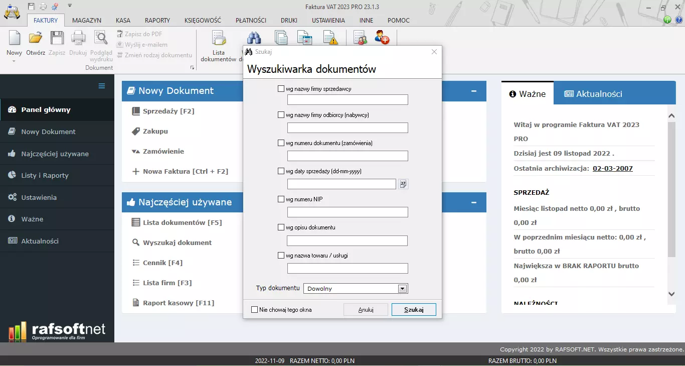 Wyszukiwarka dokumentów