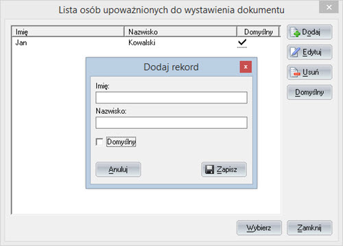 Printing cash reports - Invoicing Program