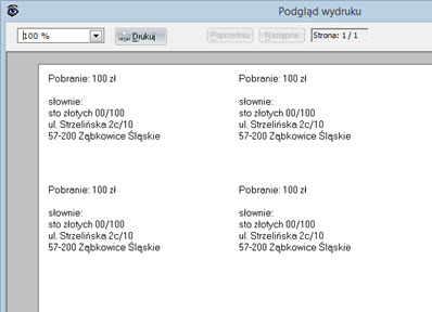 Postforms - Withdrawal Amounts - Invoicing