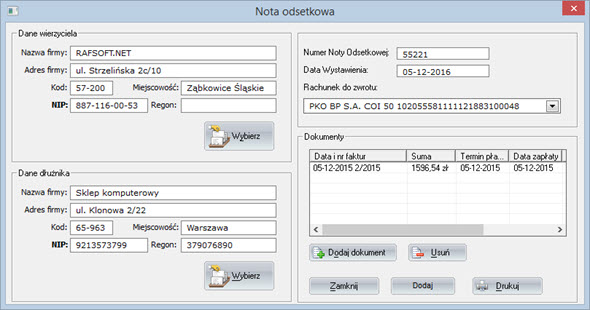 Other - Other - Interest calculator - VAT invoice program