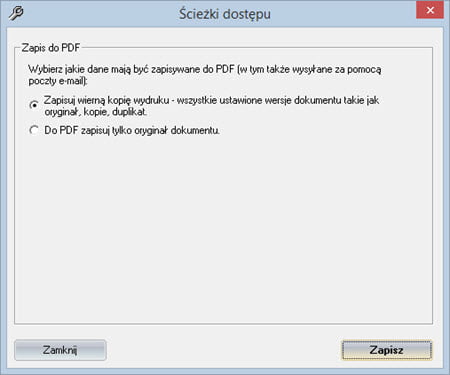 Basic - Program configuration - Simple invoicing program