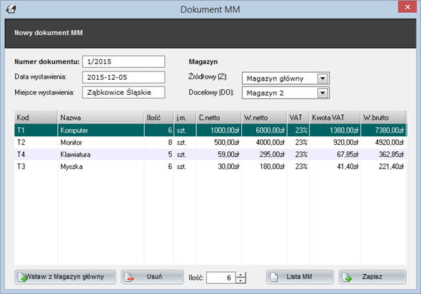 Warehouse - Prints - MM Print - Invoice Program