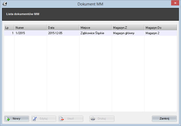 Warehouse - Prints - MM Print - Invoices program