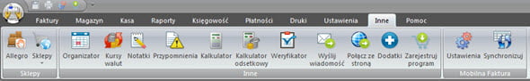 Program components - Toolbar - Program for fv