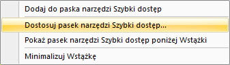 Components of the program - Toolbar - Offline invoicing program