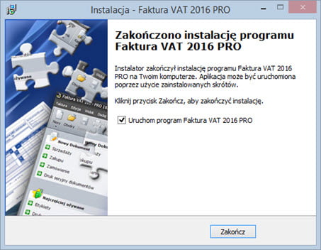 Installation - Request for payment