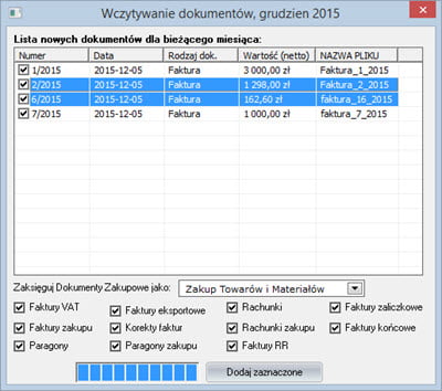 Revenue and expense ledger - Invoice program