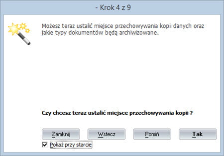 Initial Setup Wizard - Invoicing System