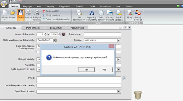 Creating a receipt - Invoicing system